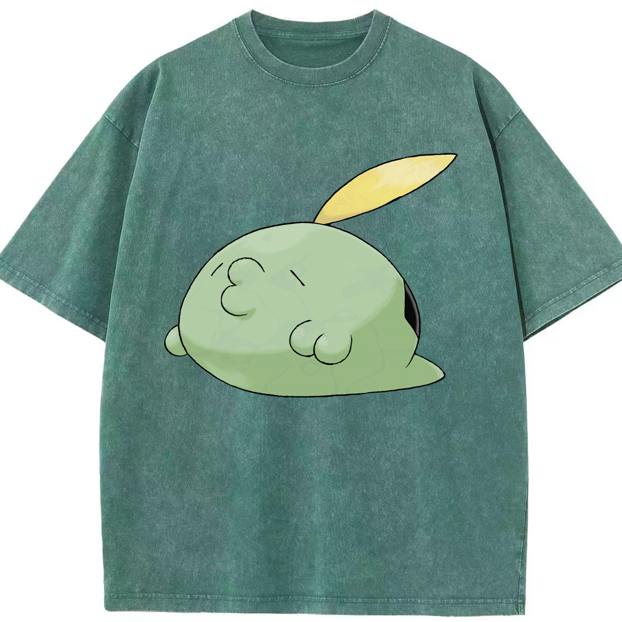 （画像用） ポケットモンスター Pokémon 綿100% ヴィンテージ風 半袖Tシャツ（フロントプリント）